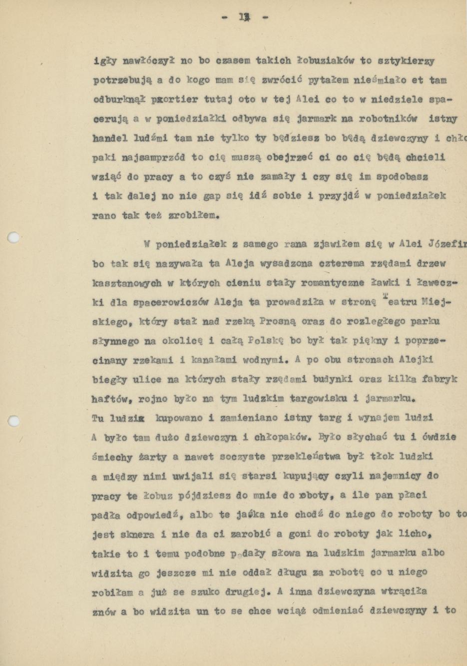 Mój pamiętnik oraz wspomnienia z moich młodych lat i z przeżyć z czasów I wojny światowej, cz. 2