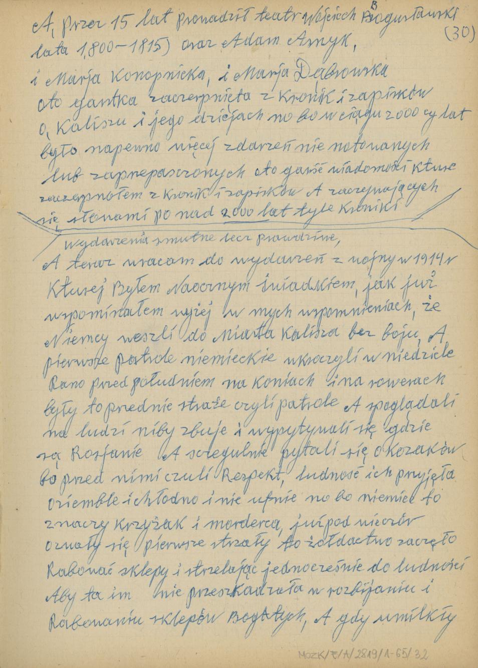 Mój pamiętnik oraz wspomnienia z moich młodych lat i z przeżyć z czasów I wojny światowej, cz. 3