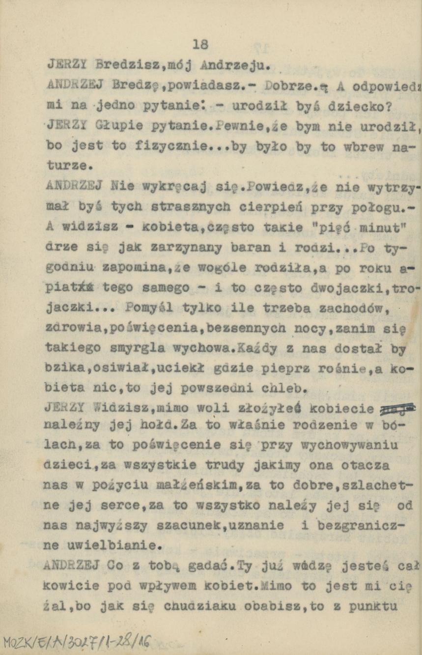 Przedświt wolności - obraz sceniczny ze śpiewami i tańcami, cz. 2