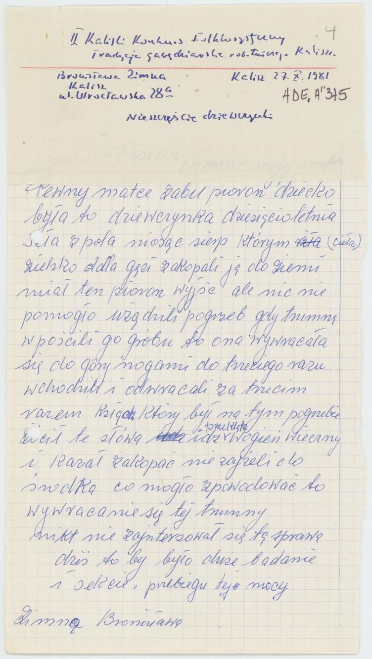 Nieszczęście dziewczynki