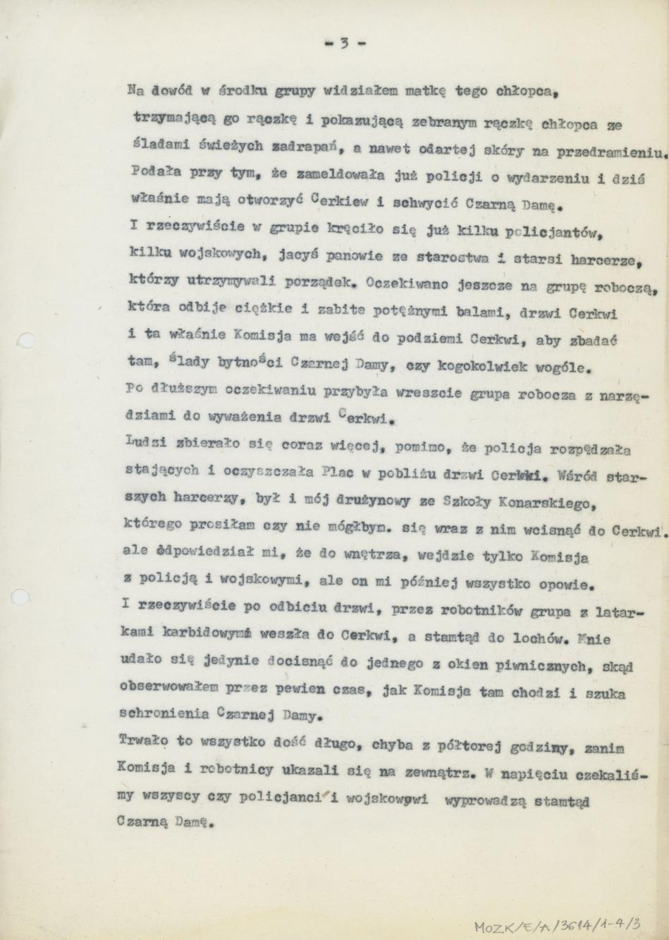 Zjawa w podziemiach cerkwi