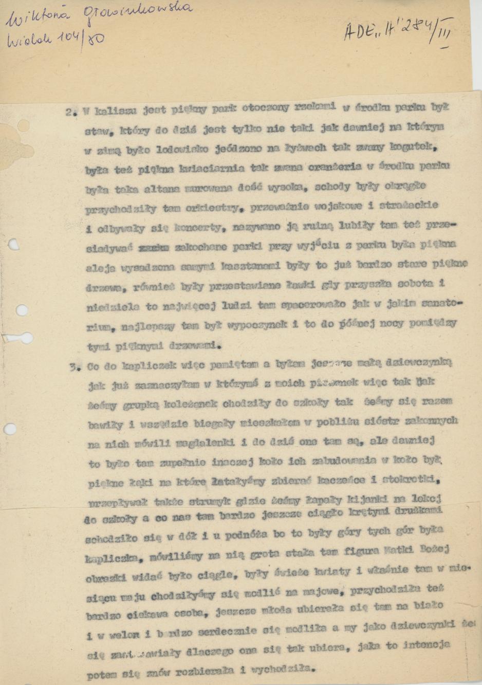 Park Miejski w Kaliszu. Kapliczki