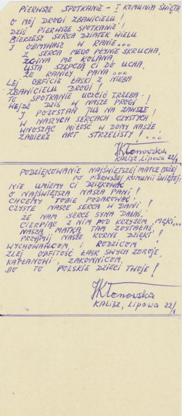 Pierwsza Komunia Święta