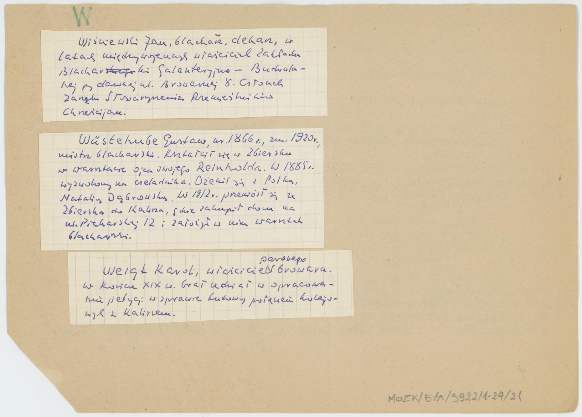 Biogramy postaci związanych z Kaliszem, cz. 2