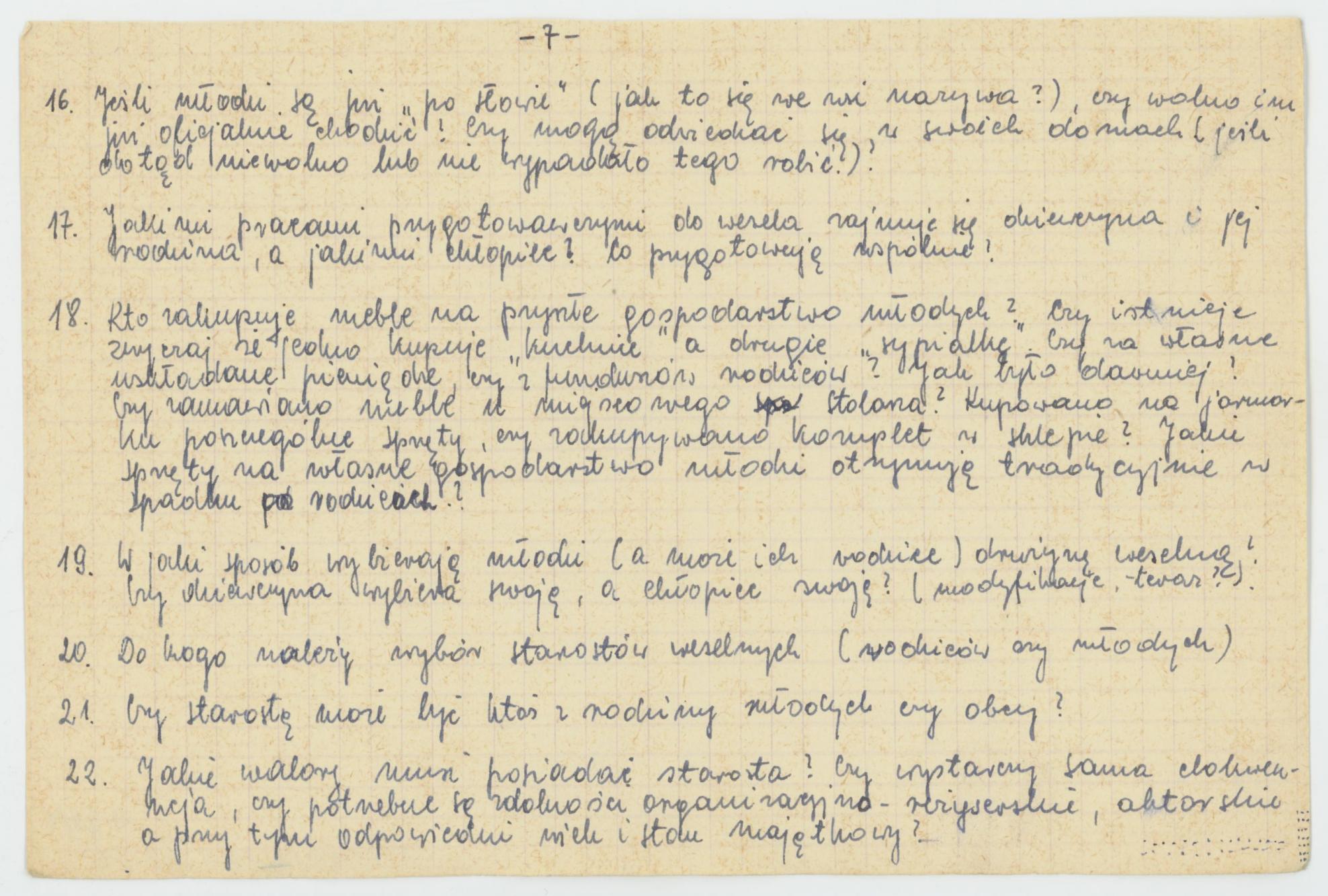 Zwyczaje i obrzędy weselne - wytyczne konkursu Koła Miłośników Folkloru Miasta Kalisza, cz. 1