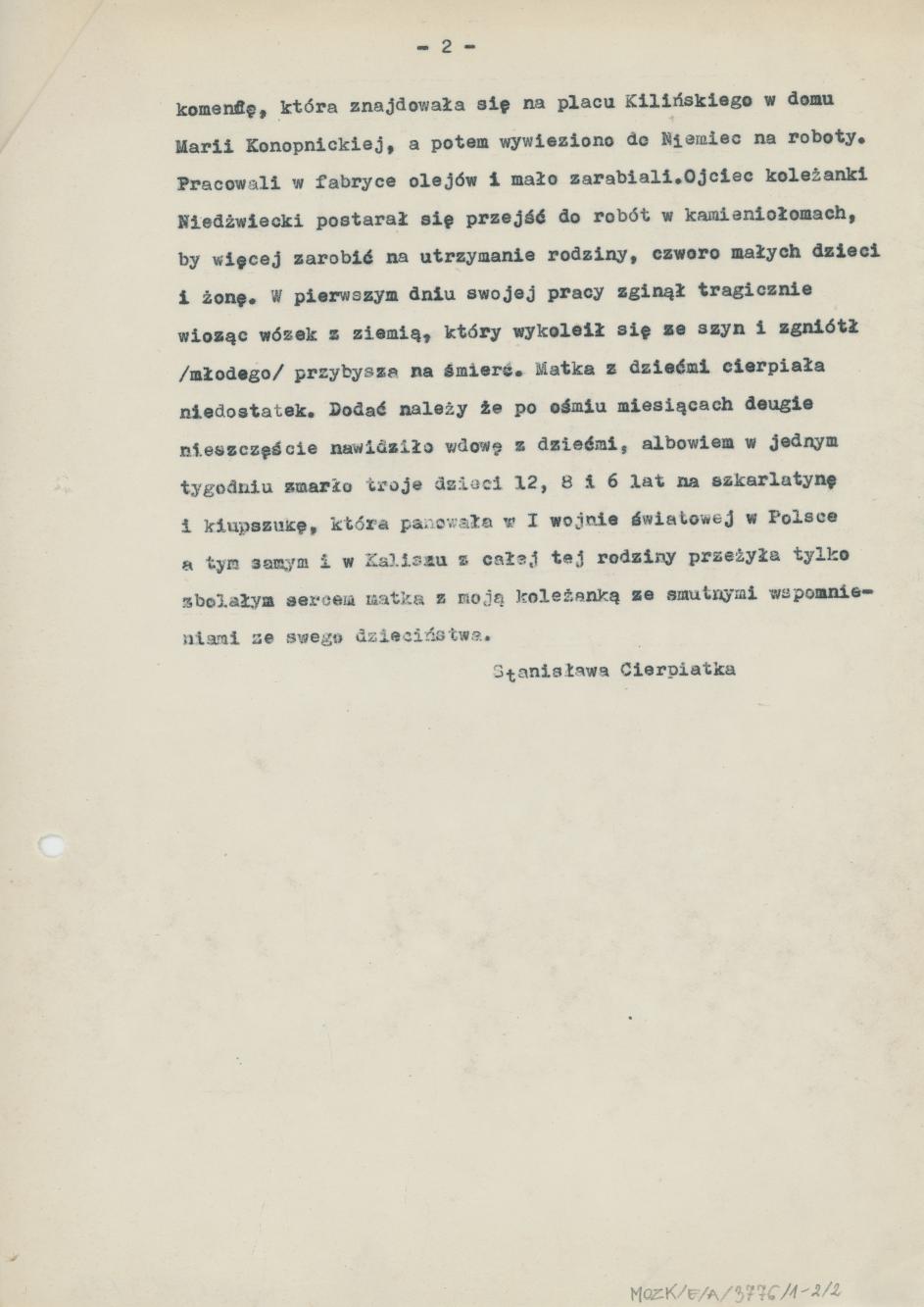 Egzekucja niewinnych kaliszaków