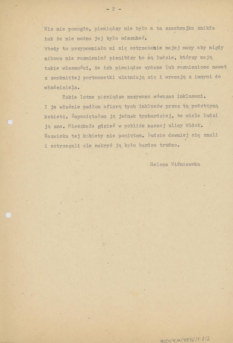 Inkluzy - lotne pieniądze