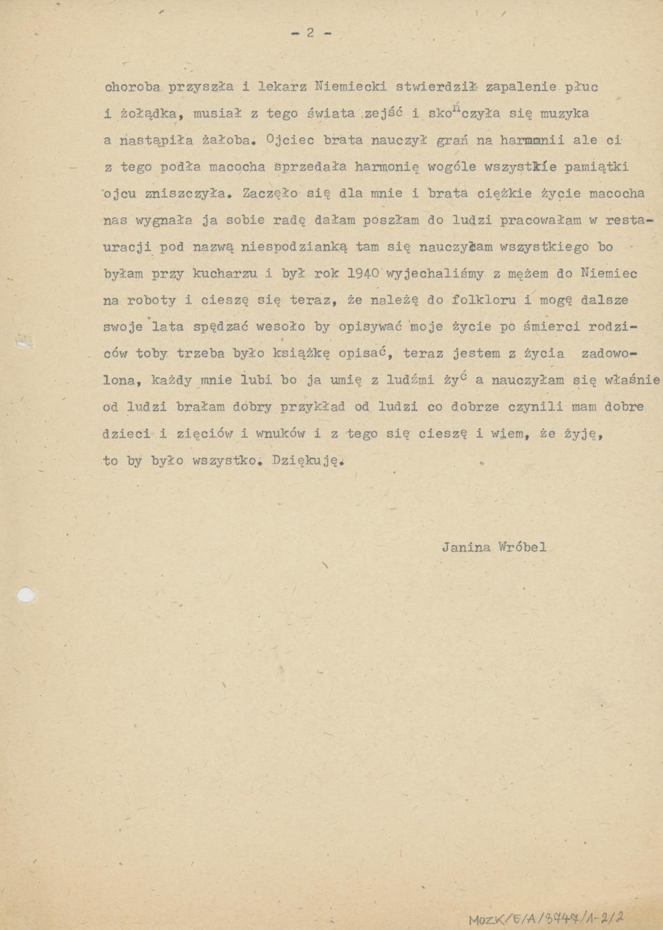 Mój ojciec harmonista