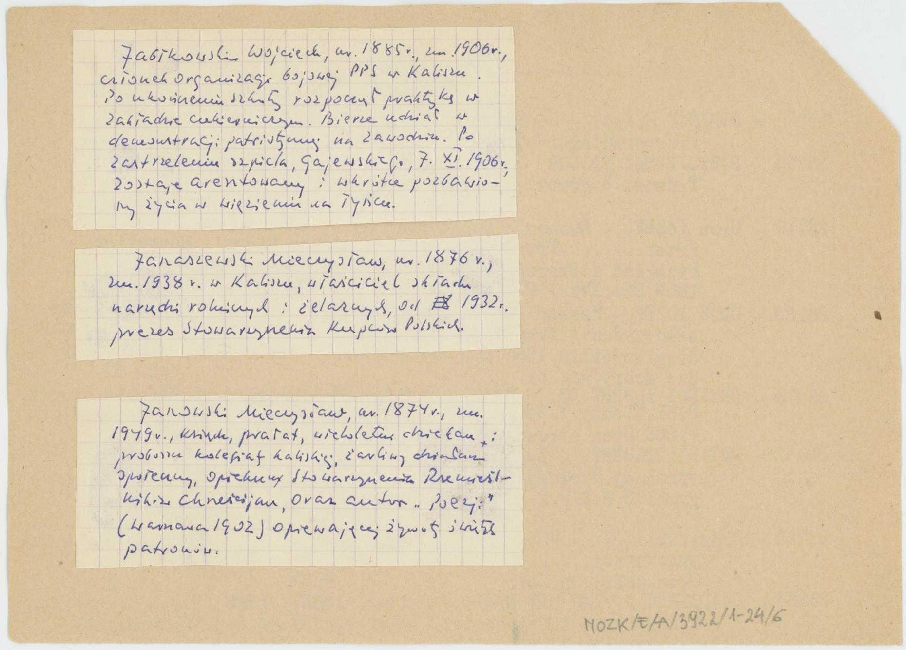 Biogramy postaci związanych z Kaliszem, cz. 1