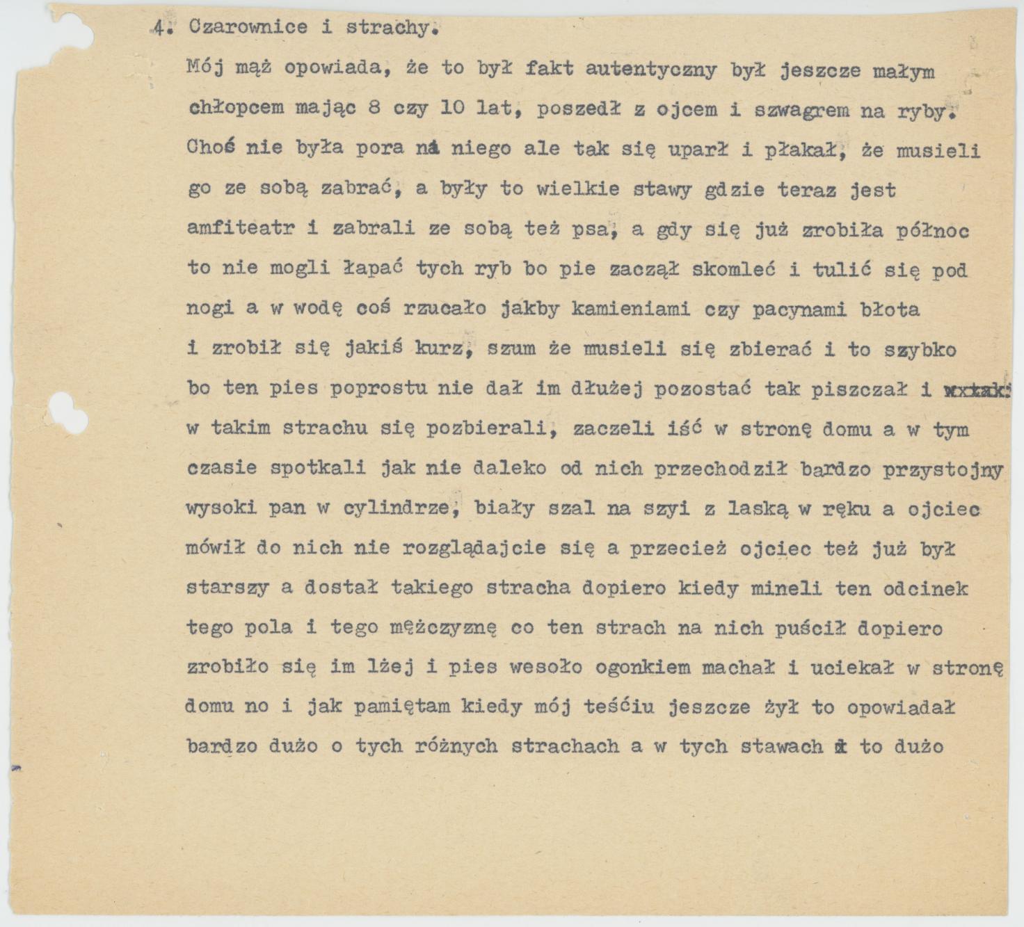 Czarownice i strachy