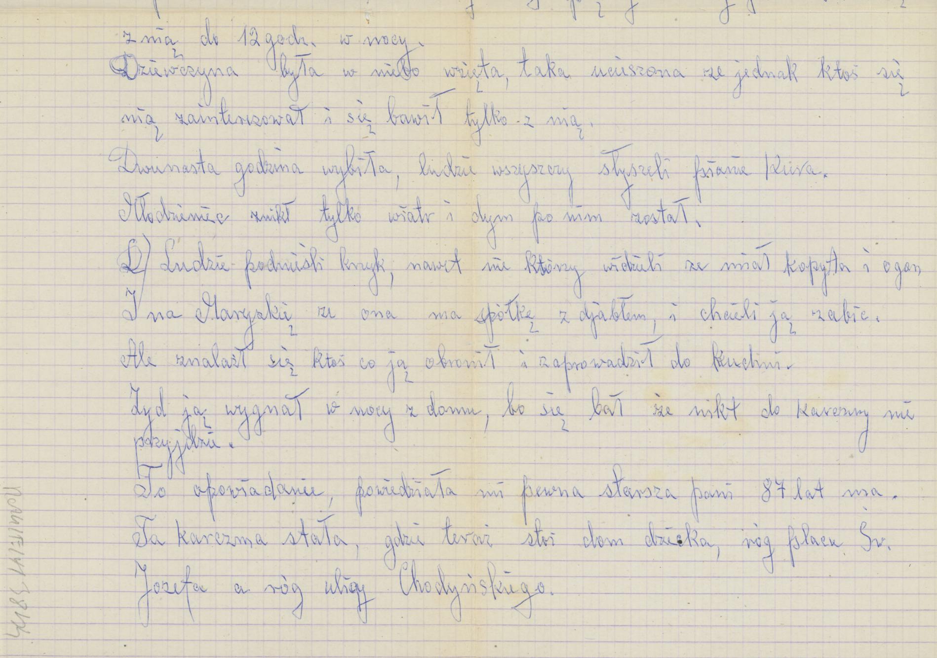 Opowiadanie. Karczma przy Placu św. Józefa