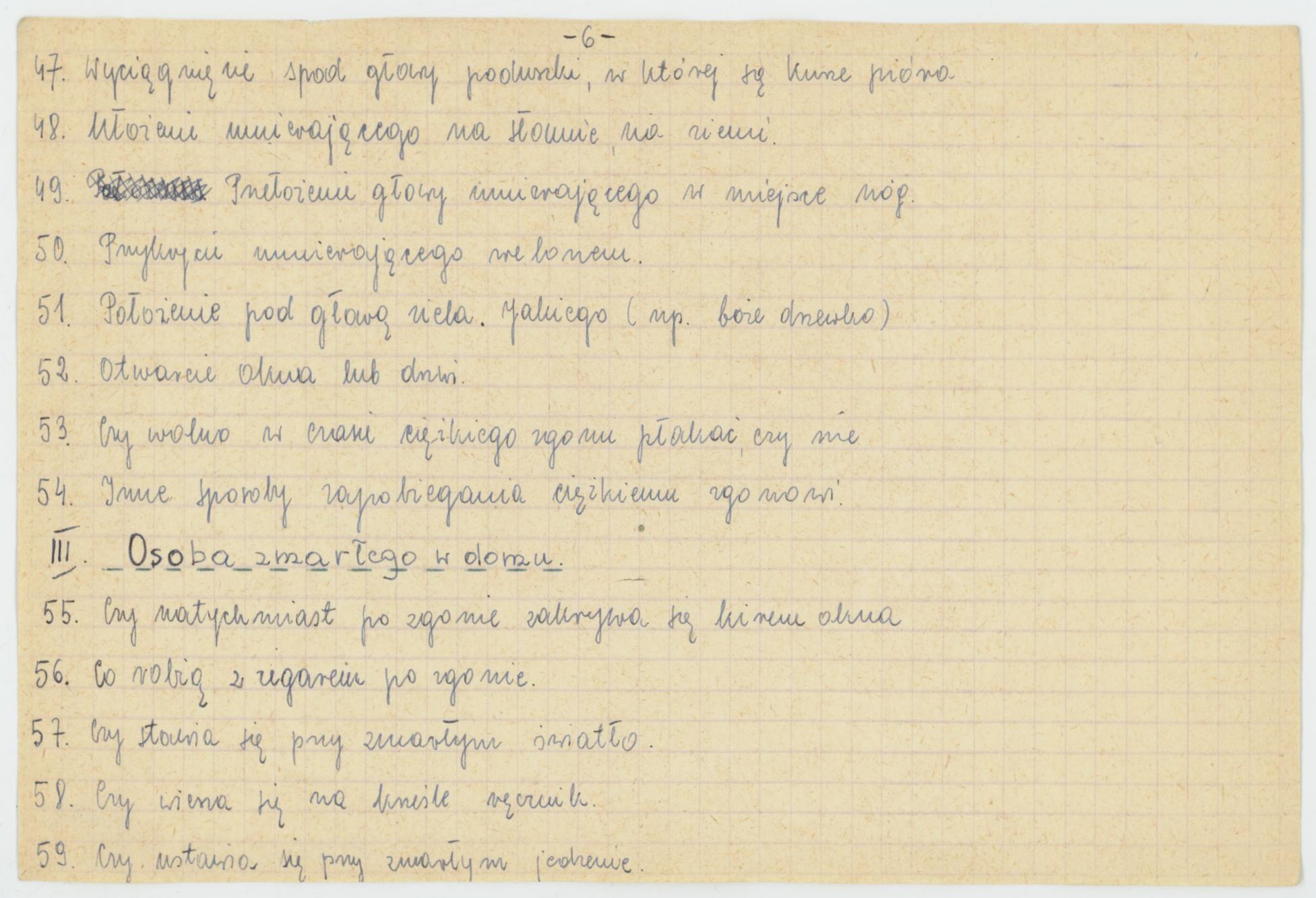 Obrządek pogrzebowy - wytyczne konkursu Koła Miłośników Folkloru Miasta Kalisza, cz. 1