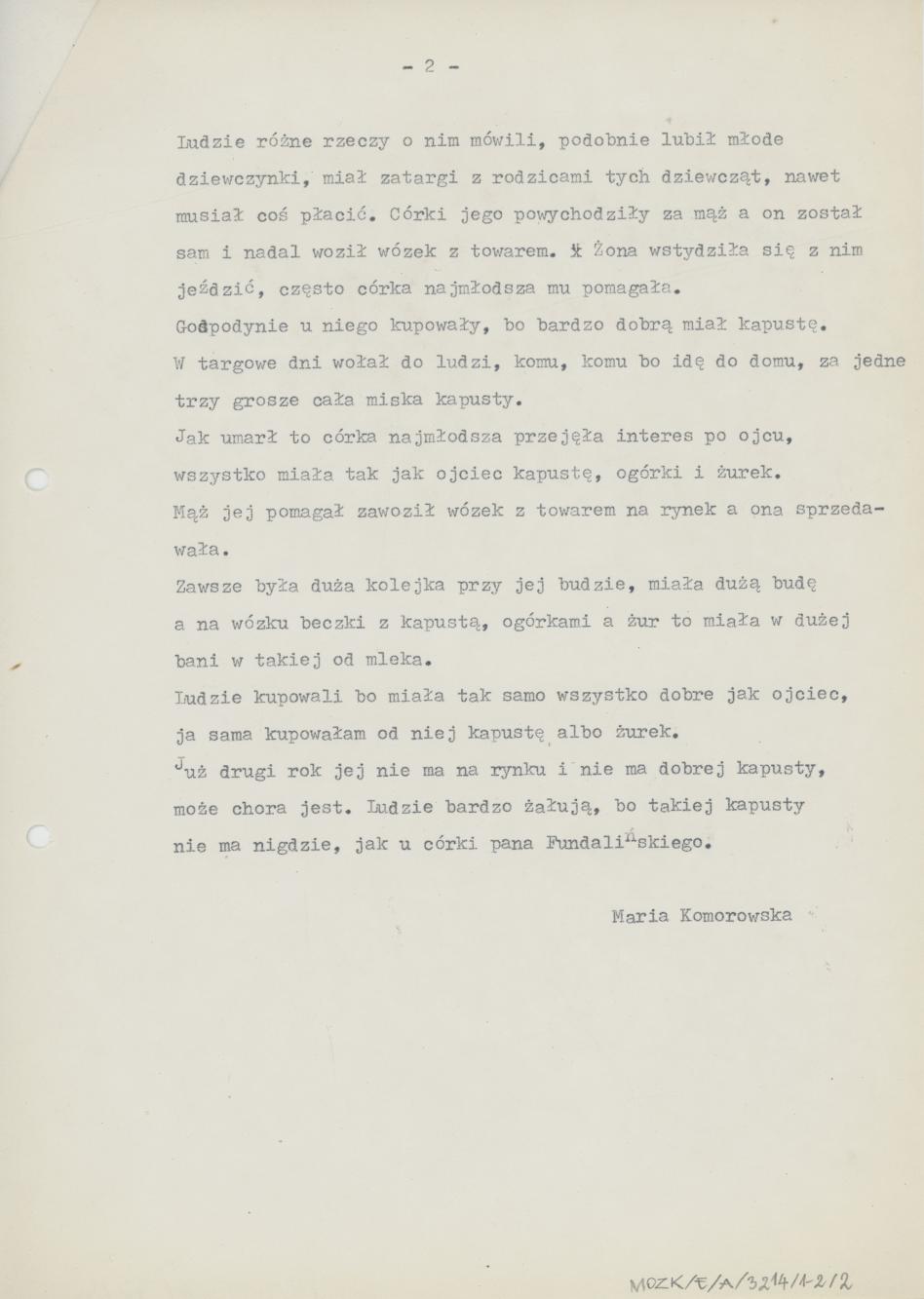 Opowiadanie o państwie Fundalińskich