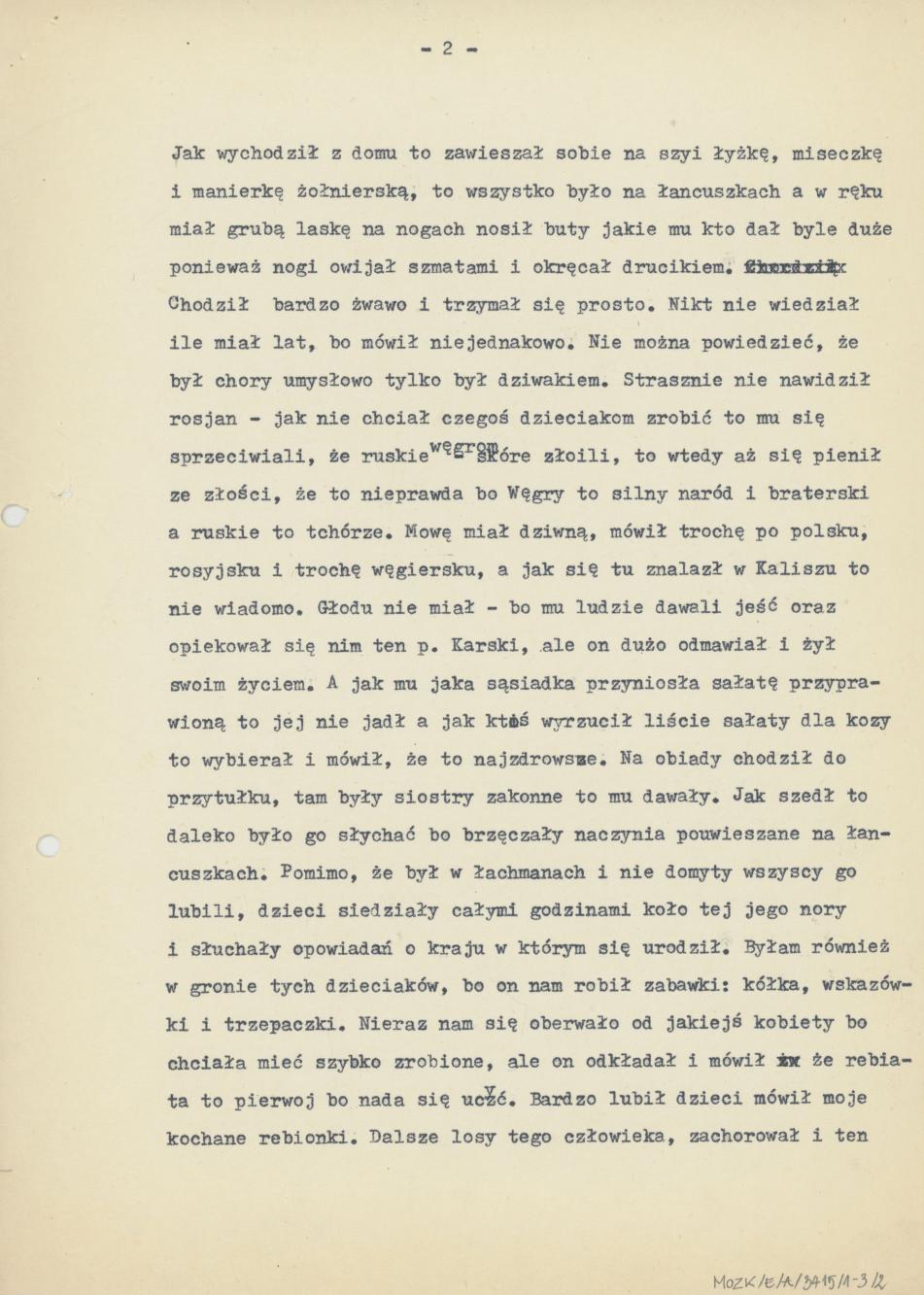 O druciarzu kaliskim