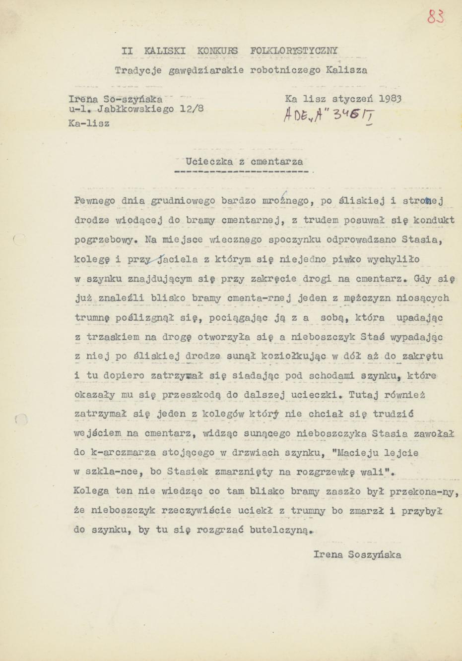 Ucieczka z cmentarza