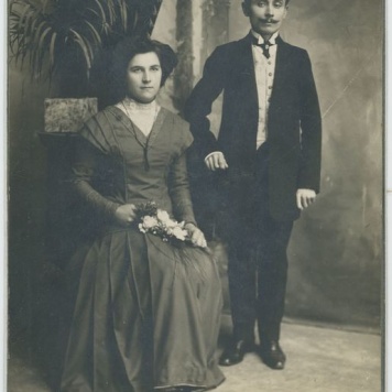 Portret Edwarda Zielińskiego z żoną