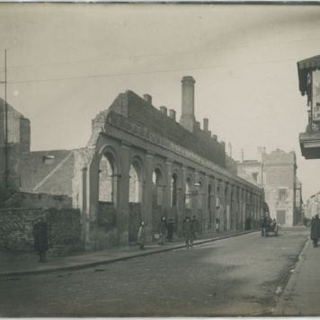 Zburzone jatki przy ulicy Rzeźniczej