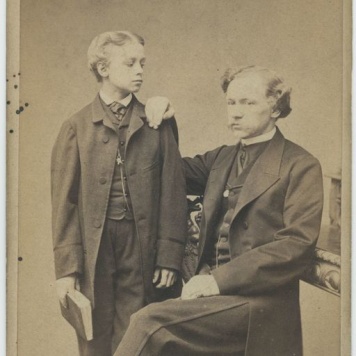 Portret Eljasza Jankowskiego z synem (?)