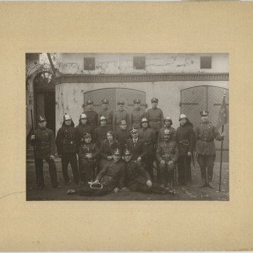 Straż pożarna Fabryki Fortepianów i Pianin Arnold Fibiger Spółka G. Fibiger i Spadkobiercy