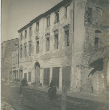 Ruiny zburzonego Kalisza