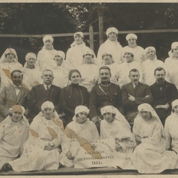 Uczestnicy Kursu Sanitarnego PCK w Kaliszu