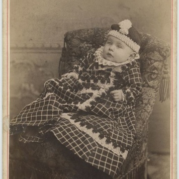 Stanisław Hepke w wieku jednego roku