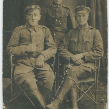 Żołnierze 29. Pułku Strzelców Kaniowskich