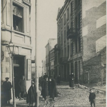 Żydzi w zburzonym Kaliszu