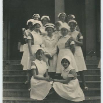 Uczennice Szkoły Medycznej w Kaliszu