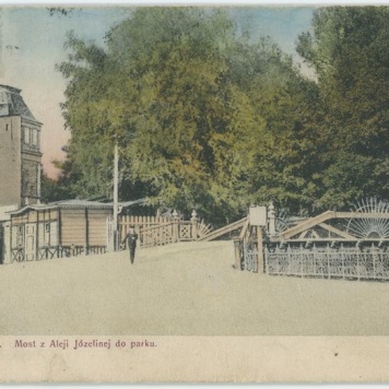 Most z Aleji Józefinej do parku, Kalisz