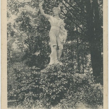 Statua strzelca na kogutku, Kalisz