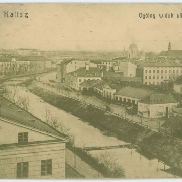 Ogólny widok ulicy Babinej, Kalisz