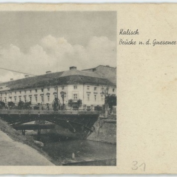 Bruecke n. d. Gnesener Strasse, Kalisch