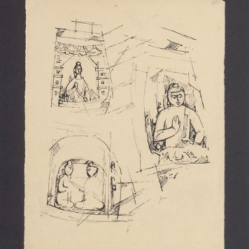 Szkice ołtarzy hinduskich