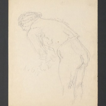 Akt; portret kobiety