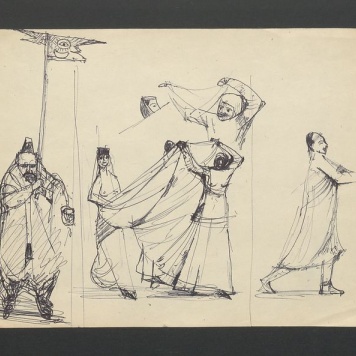 Projekt do inscenizacji Bertloda Brechta