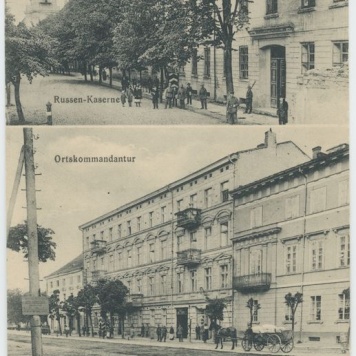 Russen-Kaserne, Orstkommandantur, Kalisz