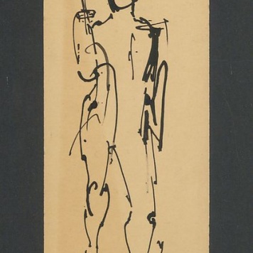 Szkic postaci męskiej