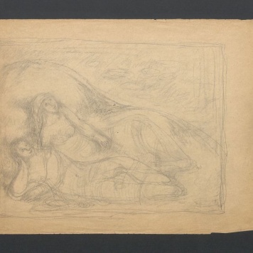 Odpoczywające kobiety; Szkice