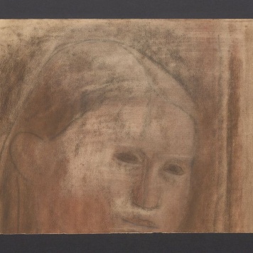 Szkic głowy kobiecej