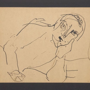 Szkic postaci kobiecej