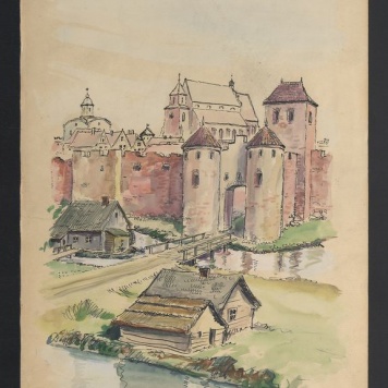 Brama Wrocławska w Kaliszu (próba rekonstrukcji)