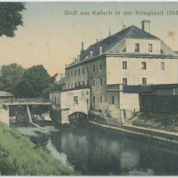 Gruß aus Kalisch in der Kriegszeit 1914/15