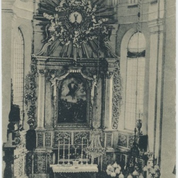 Wnętrze kościoła ewangelickiego, Kalisz