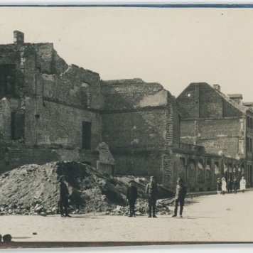 Kalisz po zburzeniu w 1914 r.