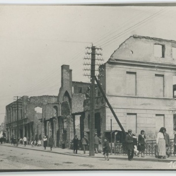 Kalisz po zburzeniu w 1914 r.