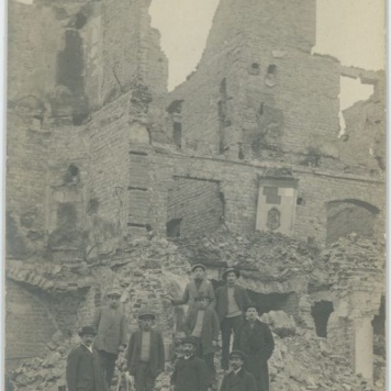 Kalisz po zburzeniu w 1914 r.