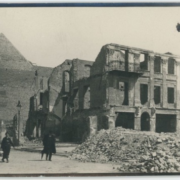 Kalisz po zburzeniu w 1914 r.