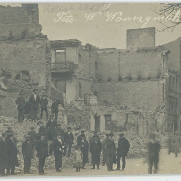 Kalisz po zburzeniu w 1914 r.