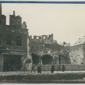 Kalisz po zburzeniu w 1914 r.